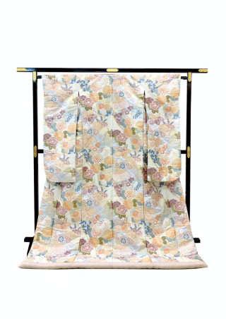 短冊小花文 W_015