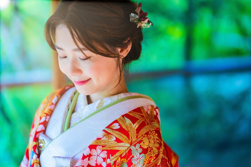 【Wphotography 定番】色打掛&白無垢×庭園&和室