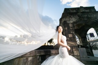 東京駅で撮る麗しいソロウェディングのご紹介