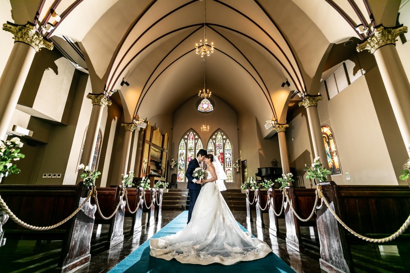 【チャペル教会&東京駅ロケーション】にてウェディングフォトロケ♪