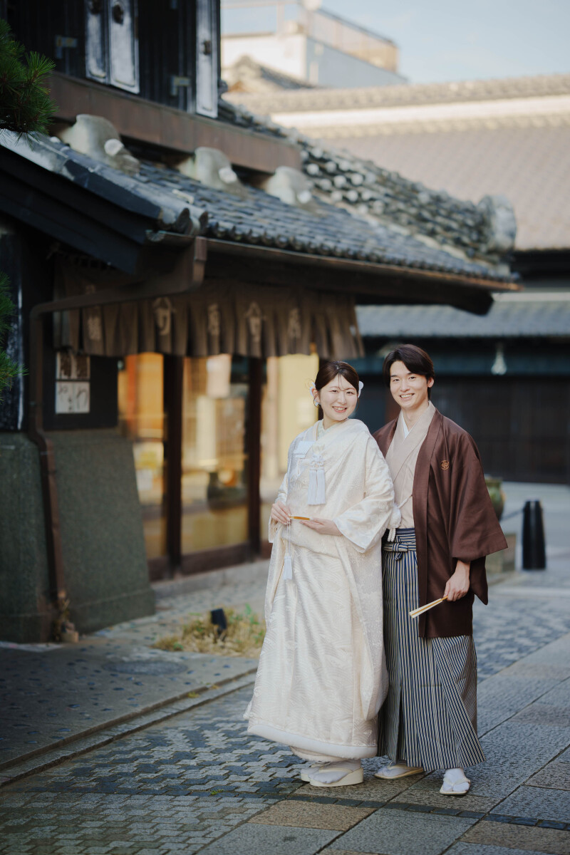 【川越で和装前撮り】 庭園2ヶ所&小江戸の街並み&和室ロケーション