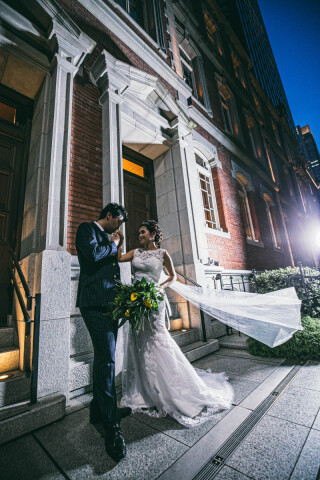 【夏の夕景夜景・東京駅】前撮りのご紹介♪