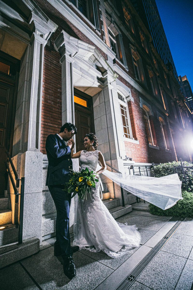 【夏の夕景夜景・東京駅】前撮りのご紹介♪