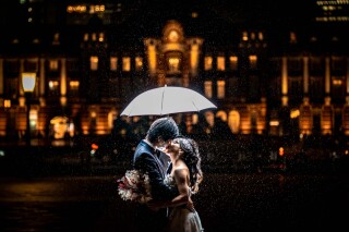 夜景で撮る東京駅ロケーション