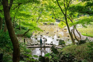 小石川後楽園と東京駅で撮った和洋装ロケーションフォト♪