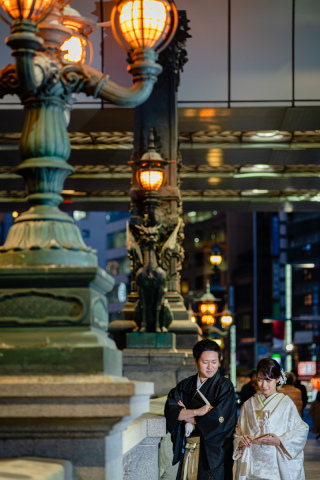 日本橋&東京駅で和装ロケ