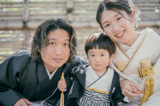 川越の和庭園♪ご家族・お子様もOKなワイワイ撮影