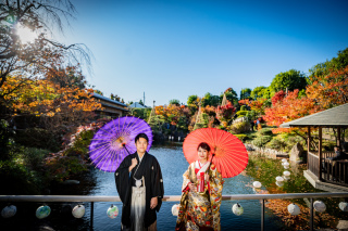 都内の庭園前撮りご紹介