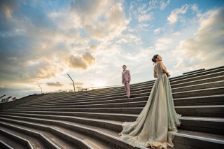 【洋装前撮り】みなとみらいの美しい景色と共に