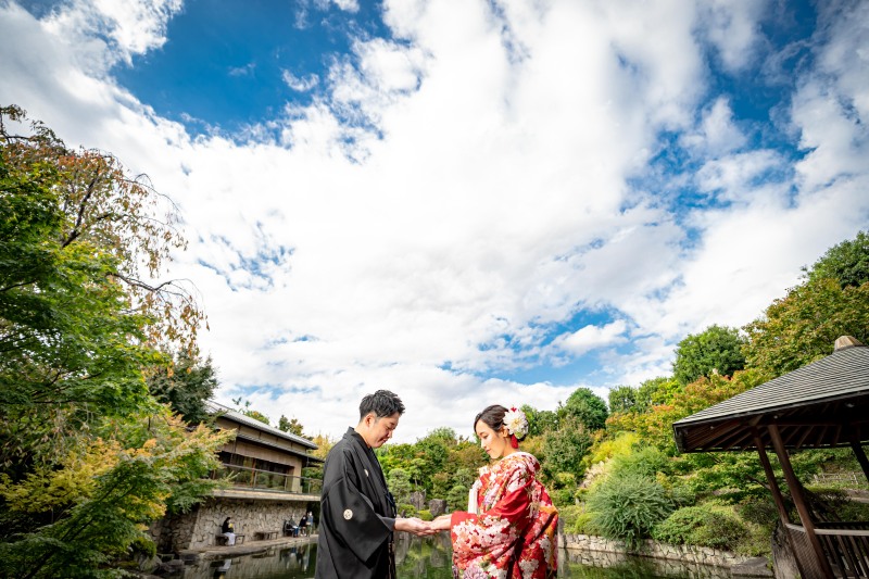 【目白庭園(庭園&和室)】で撮るロケーションフォト♪