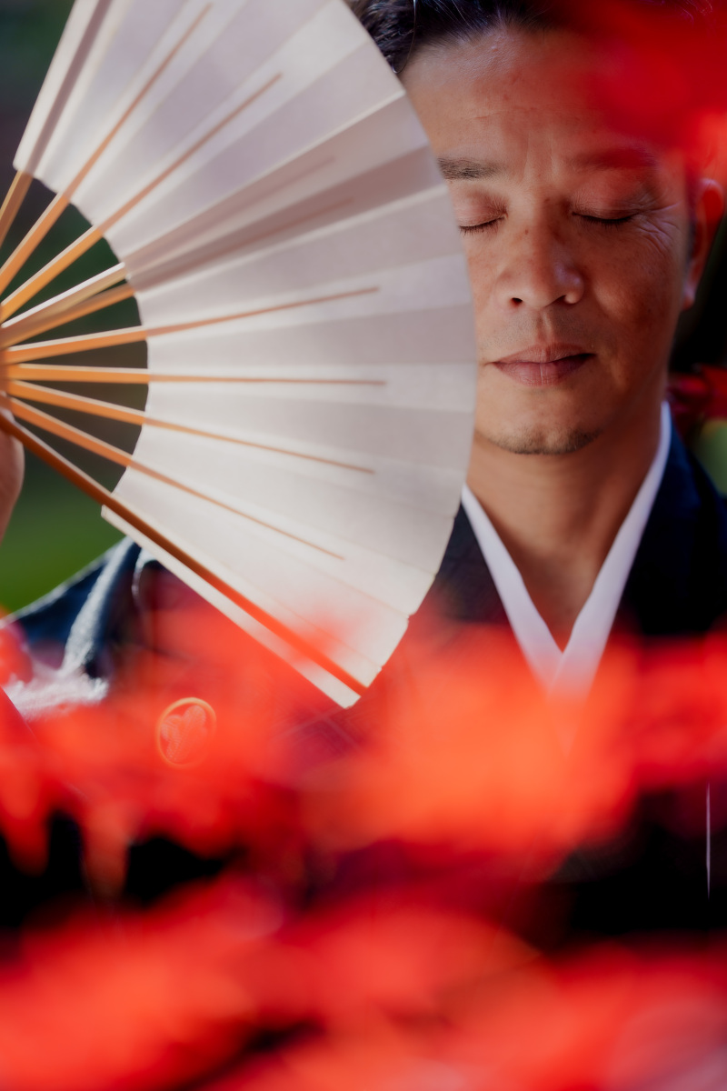 新郎ソロショット