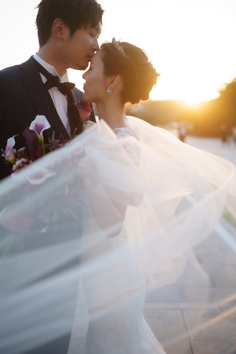 ベールを使って