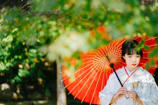 【小石川後楽園で撮るロケーションフォト】