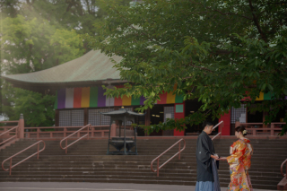 川越にて街ブラ&庭園&和室プラン&家族撮影まで♪