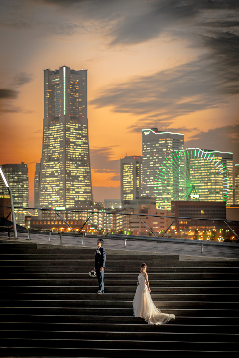 【高級ブランドドレス20着のアントニオリーヴァ <SISSI>】<2時間>東京駅 夕景・夜景200カットプラン