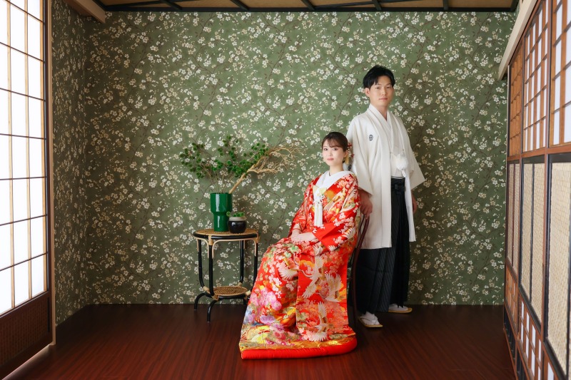 ヴィンテージのインテリアと共に