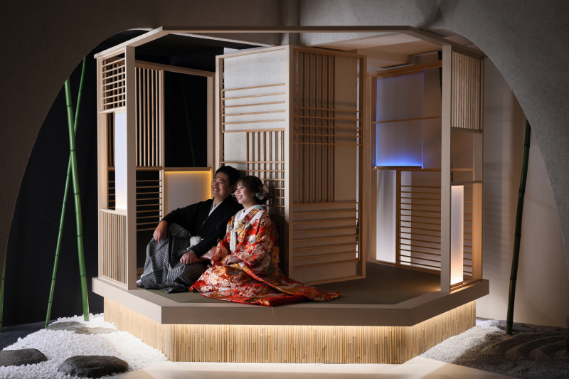 日本文化の空間で