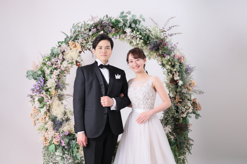 緑が彩る祝福の空間