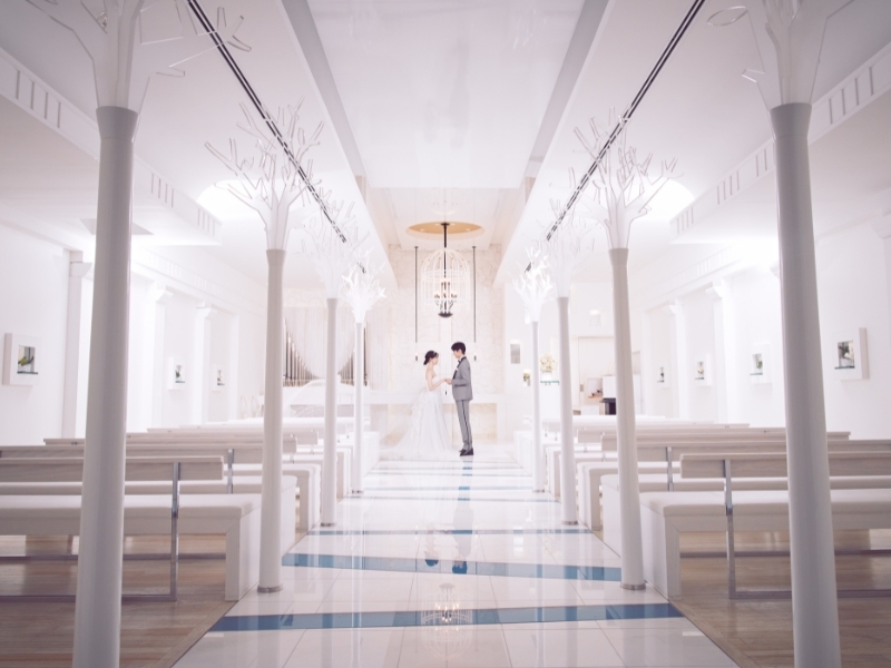 studio LUMINOUS 天神_結婚式場で撮影できる