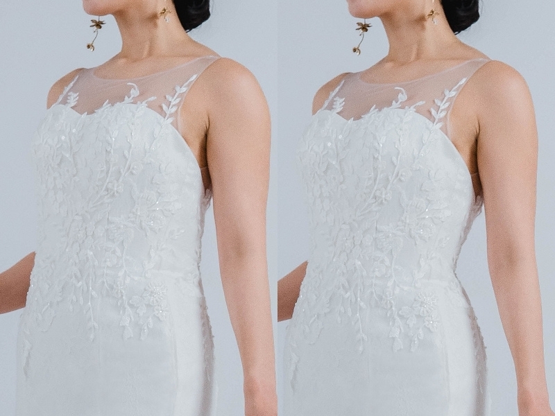 【ウエストをすっきりと】