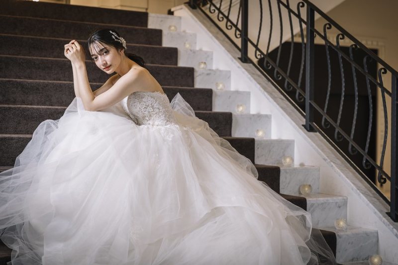 studio LUMINOUS 天神_ウエディングドレスが豊富