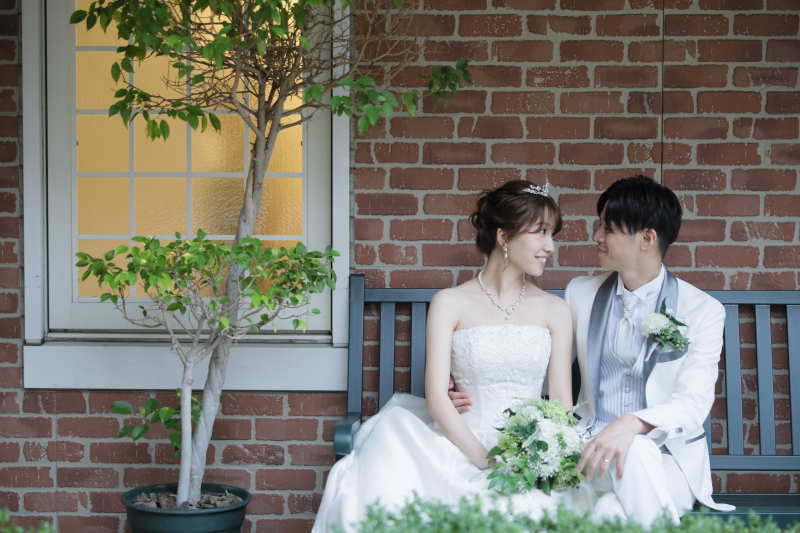 ジョージアンテラスのレンガ壁で