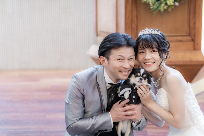 おふたりの大切なご家族と