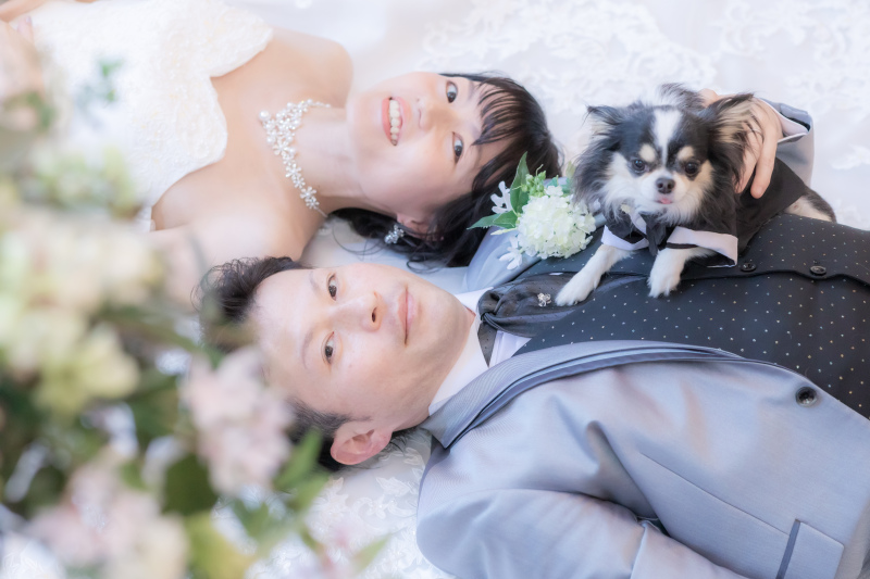 愛犬も一緒に♡Photo Wedding