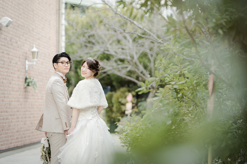 ジョージアンテラスのガーデンで♡