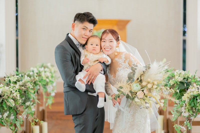 ご家族で叶えるウェディング