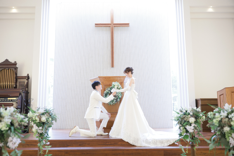 プロポーズショットも