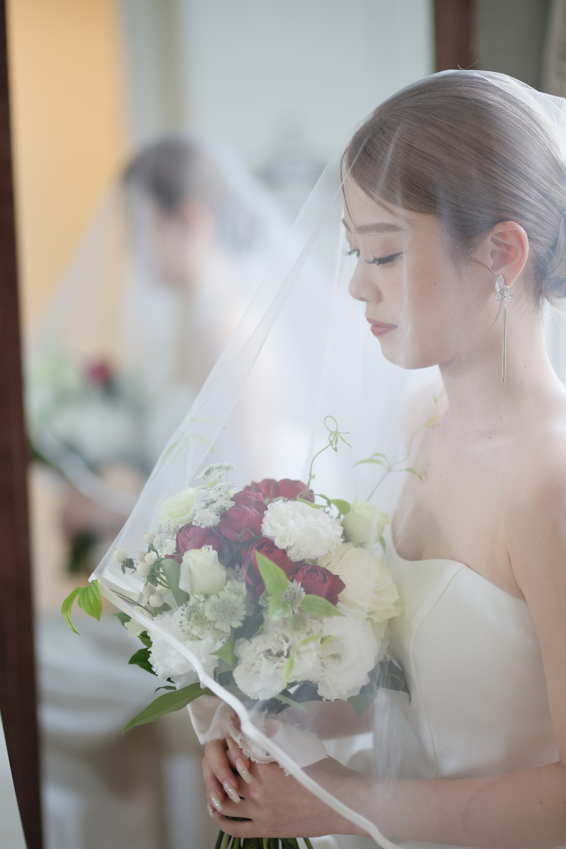 お仕度ショット