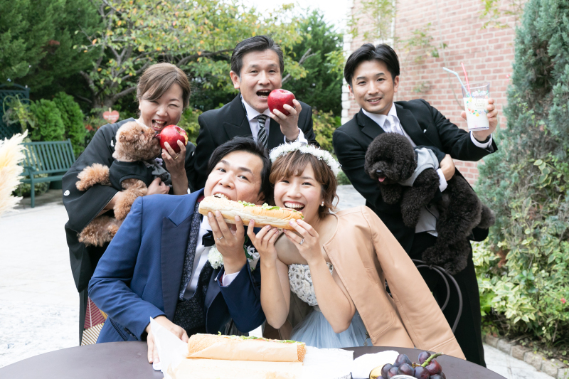 おふたりでオリジナル溢れるお小物と!