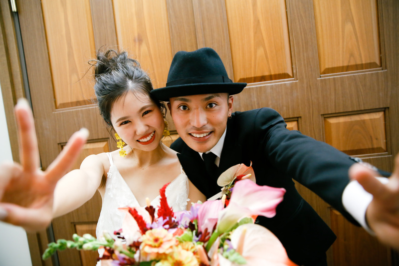 オリジナルアイテムでおふたりらしい瞬間を＊