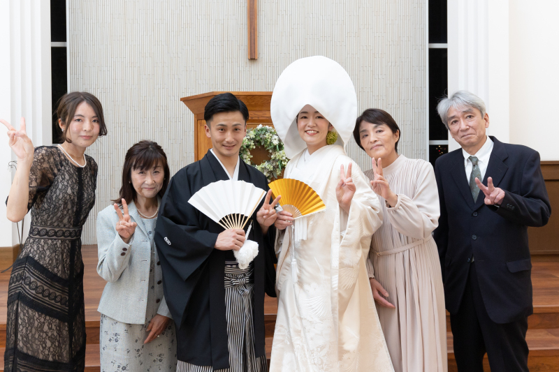 ご家族様との撮影も