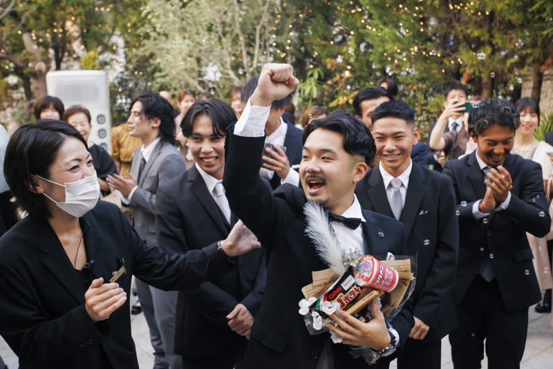 新郎様×男性ゲスト