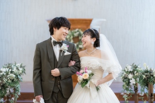 笑顔溢れるウェディング