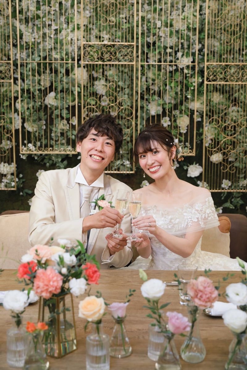 大切な方と一緒に迎える結婚式