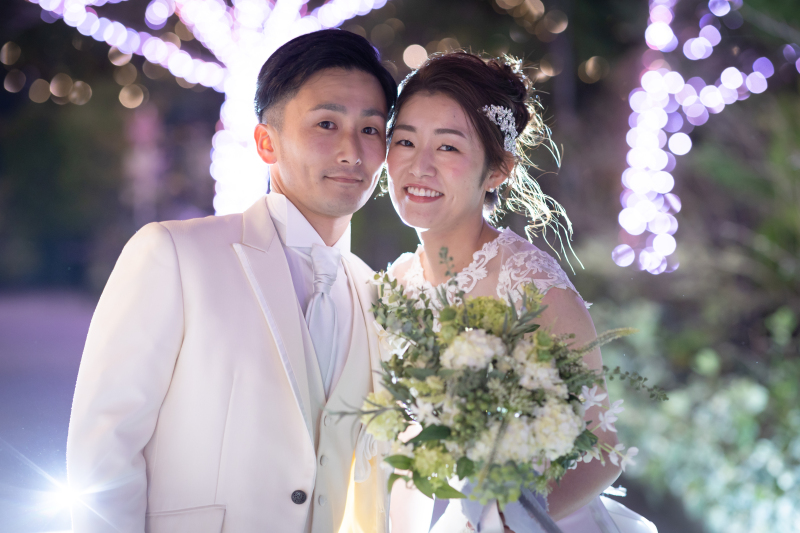 ガーデンでの撮影も♡