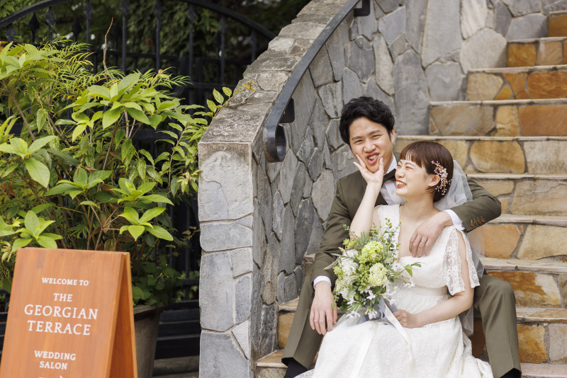 自然体のおふたりを