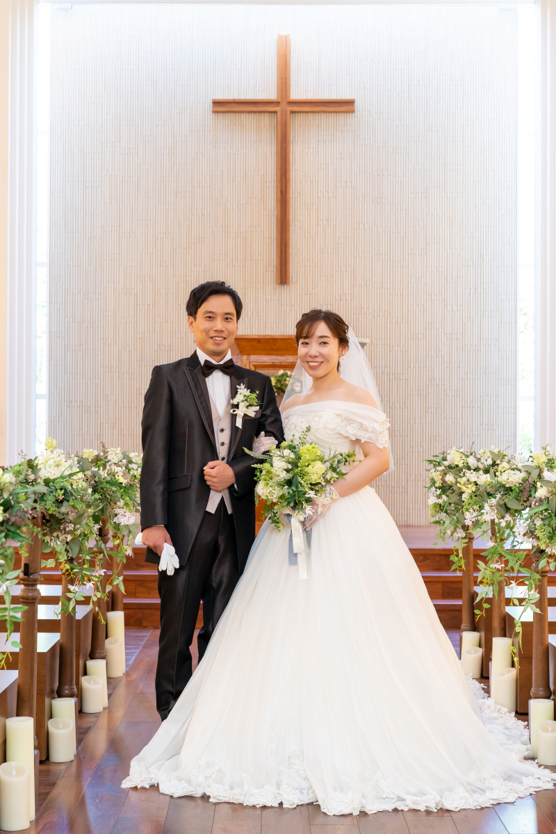 木のぬくもり温かなチャペル