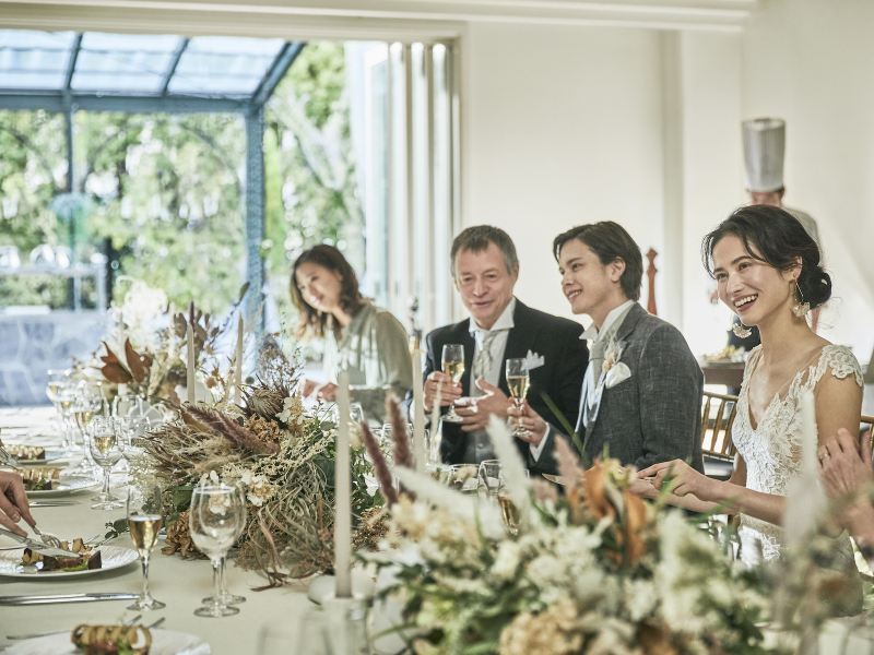 ザ・ジョージアンテラス_会食ができる
