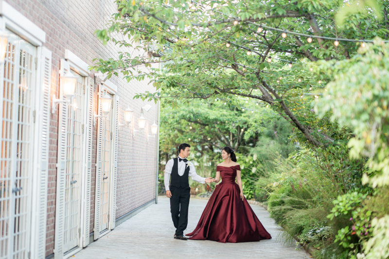 ザ・ジョージアンテラス_ガーデンで撮影できる