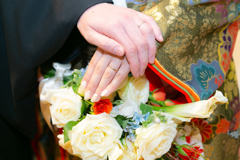 ザ・ジョージアンテラス_色打掛・着物が豊富