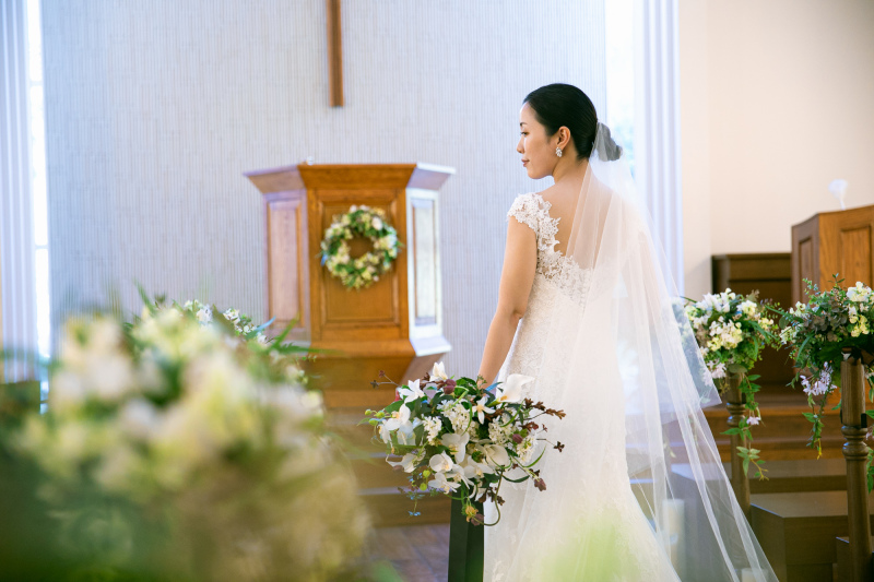 ザ・ジョージアンテラス_ヘアメイクのリハーサルができる