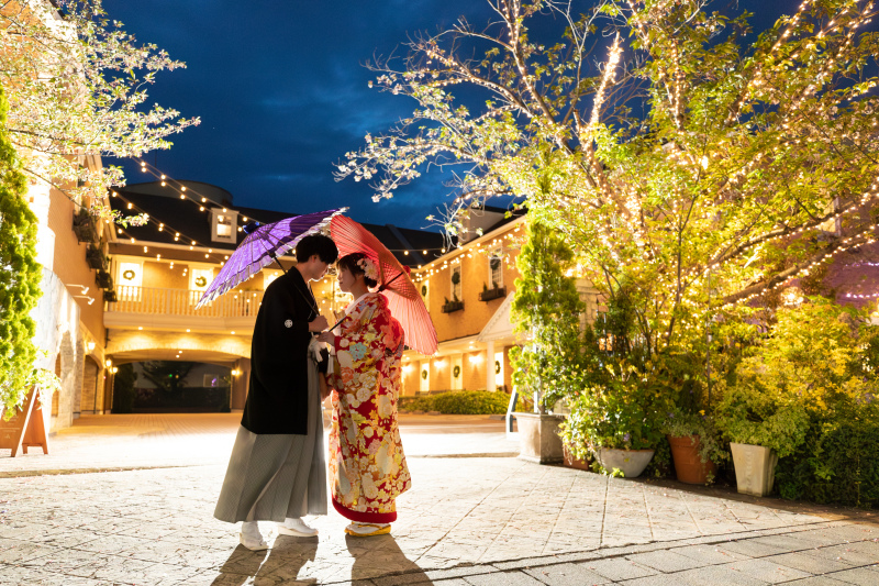 ザ・ジョージアンテラス_色打掛・着物が豊富