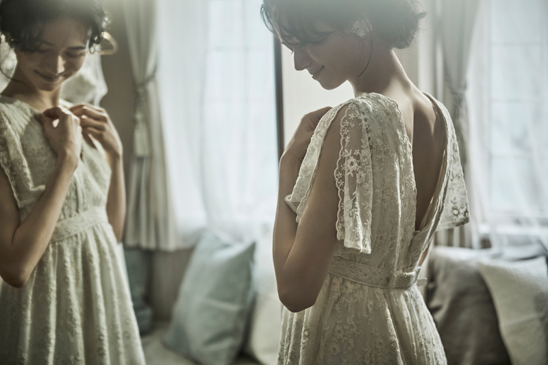 ザ・ジョージアンテラス_ウエディングドレスが豊富