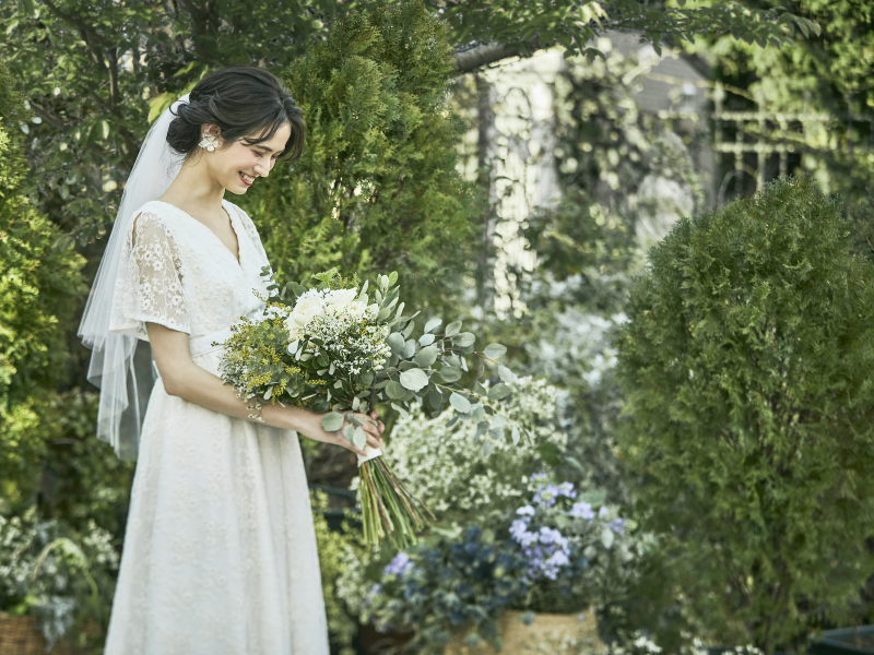 ザ・ジョージアンテラス_ウエディングドレスが豊富