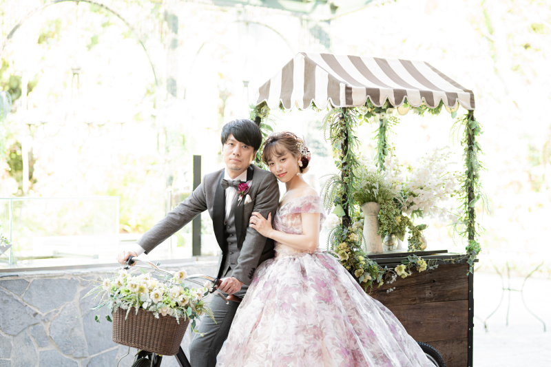 ガーデンにはお写真映えするスポットも多数!