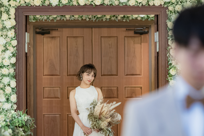 ザ・ジョージアンテラス_ウエディングドレスが豊富